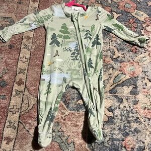 Angel Dear Woodland Adventure Kids Footie bamboo